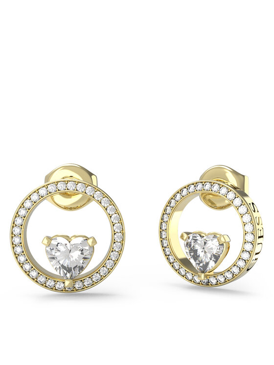 Guess Guess Naušnice JUBE04 666JW Zlatna
