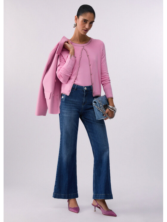Liu Jo Liu Jo Cardigan WA6280MS49I52215 Rosa Regular Fit