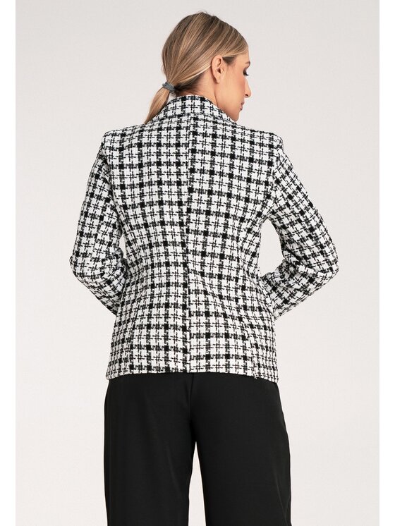 FIGL FIGL Marynarka M1130 Czarny Regular Fit