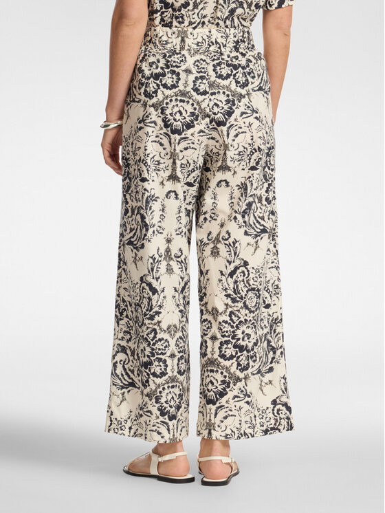 Elena Mirò Elena Mirò Spodnie materiałowe P076Z100181N001 Czarny Regular Fit