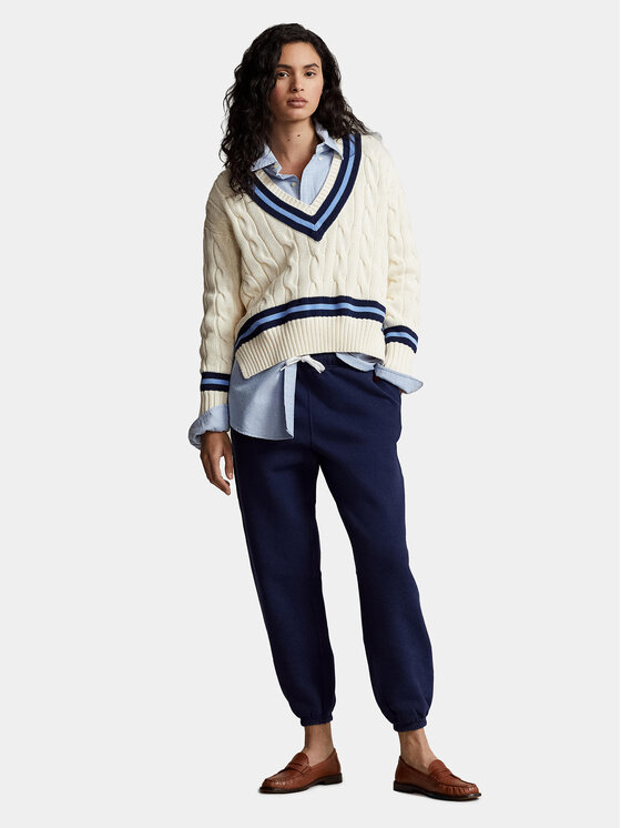 Polo Ralph Lauren Polo Ralph Lauren Teplákové kalhoty Prl Flc Pnt 211943009002 Tmavomodrá Regular Fit
