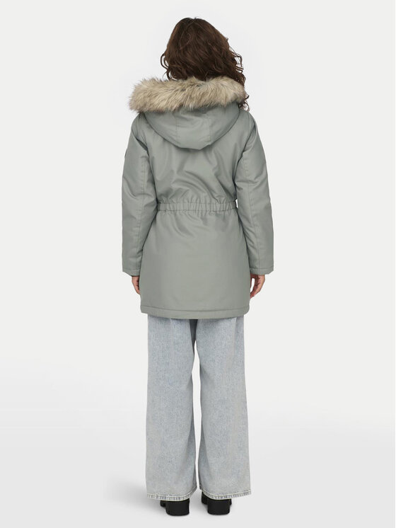 ONLY ONLY Parka Iris 15304625 Zielony Regular Fit