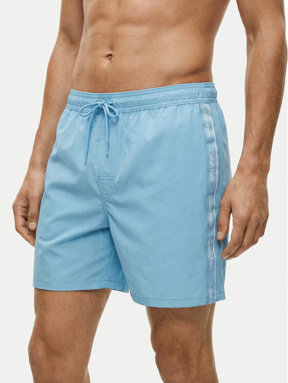 Calvin Klein Swimwear Calvin Klein Swimwear Plavecké šortky LV00N61002 Modrá Regular Fit