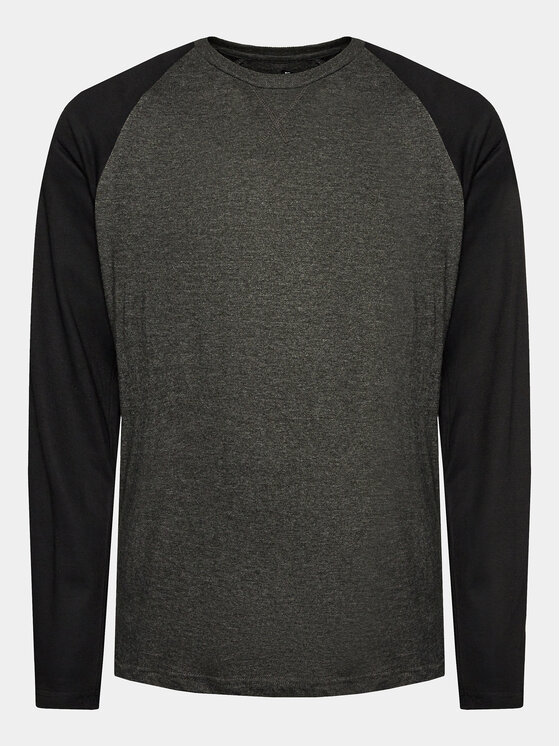 Brave Soul Brave Soul Pikkade varrukatega T-särk MLT-69OSBOURNEJ Hall Regular Fit
