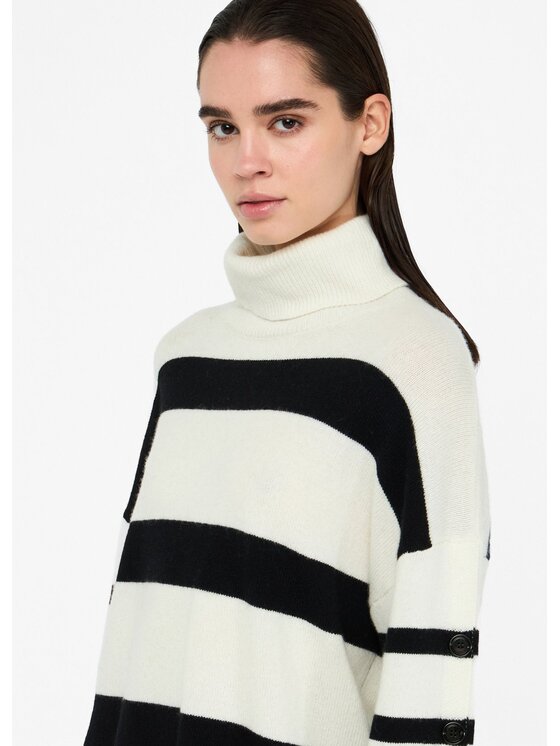 Liu Jo Liu Jo Maglione MF5127MS009W9230 Bianco Regular Fit