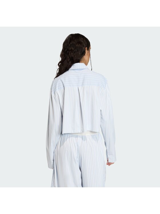 adidas adidas Koszula 159023 Niebieski jasny Loose Fit