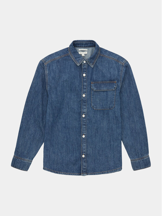 Tom Tailor Tom Tailor Särk 1037946 Tumesinine Regular Fit