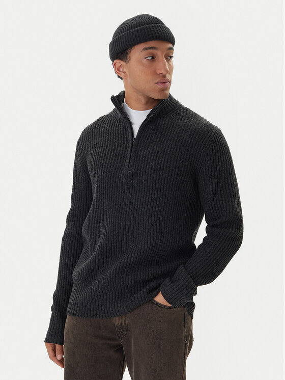 G-Star Raw G-Star Raw Svetr Essential D23938-E212 Šedá Regular Fit