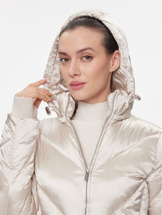 Calvin Klein Calvin Klein Зимно яке K20K207069 Екрю Regular Fit