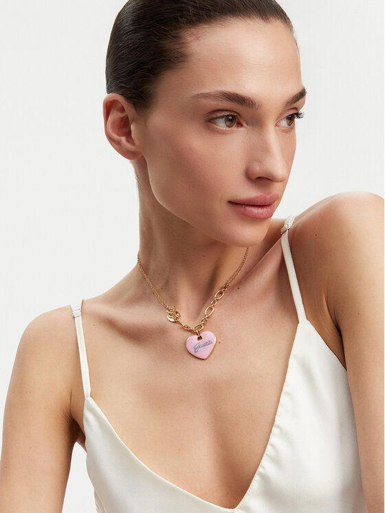Guess Guess Kaklo papuošalas JUBN05 148JW Auksinė
