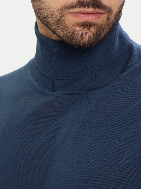 BOSS BOSS Гольф Musso-P 50468262 Голубий Slim Fit
