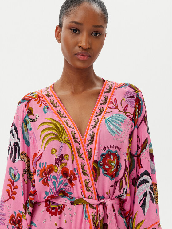 LOLA CASADEMUNT LOLA CASADEMUNT Kimono LS2516048 Rozā Relaxed Fit