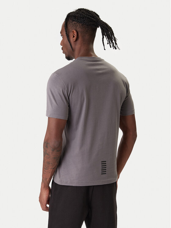 EA7 Emporio Armani EA7 Emporio Armani T-Shirt 8NPT25 PJVPZ U8086 Šedá Regular Fit