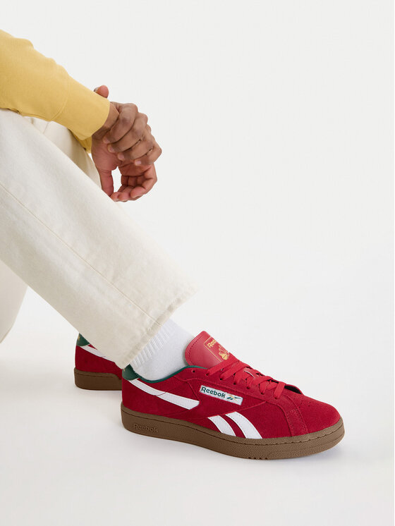 Reebok Reebok Сникърси EO-CLUB C GROUNDS UK 100244996 Червен