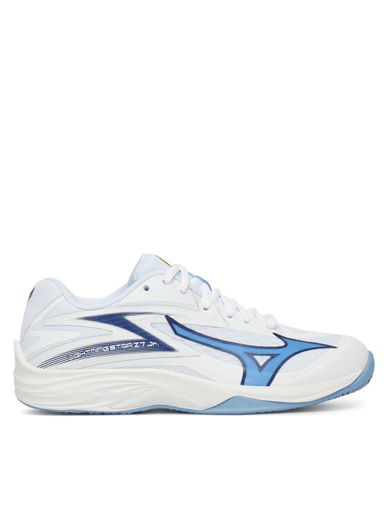 Buty halowe Mizuno, Rozmiar 38.5, Białe, Lightning Star Z7 Jr. V1GD2303