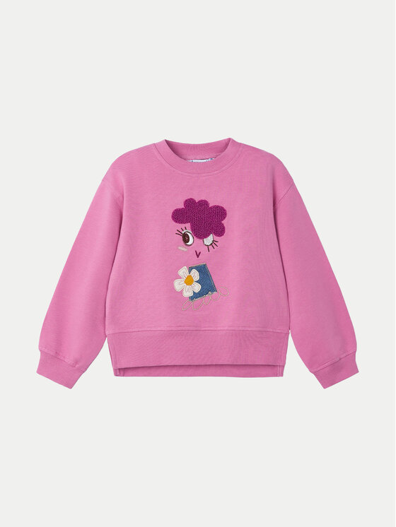 Mayoral Mayoral Суитшърт 4482 Розов Regular Fit