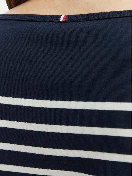 Tommy Hilfiger Tommy Hilfiger Bluză New Cody WW0WW40589 Bleumarin Slim Fit