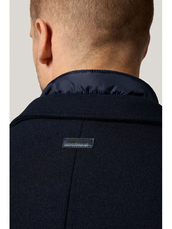 Próchnik Próchnik Płaszcz PM4 PC073225000020 Granatowy Regular Fit