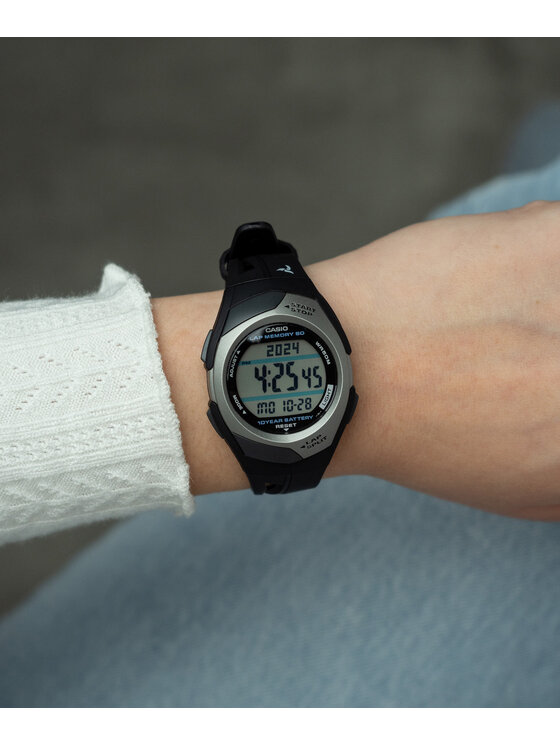Casio Casio Ρολόι STR-300C-1VEF Μαύρο