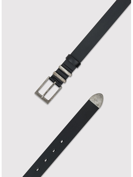 Pako Lorente Pako Lorente Pasek Męski P24WF-PX-007 Czarny