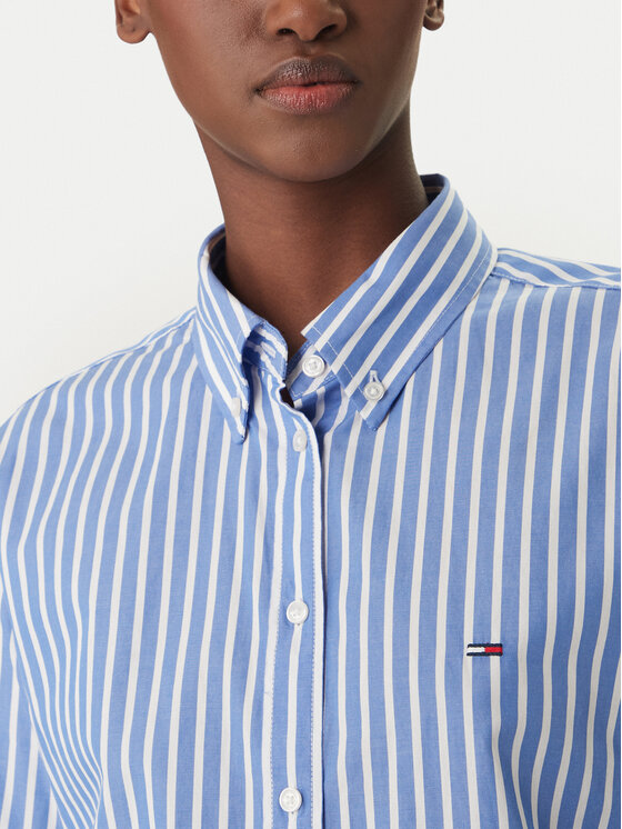 Tommy Jeans Tommy Jeans Košile DW0DW22211 Modrá Regular Fit