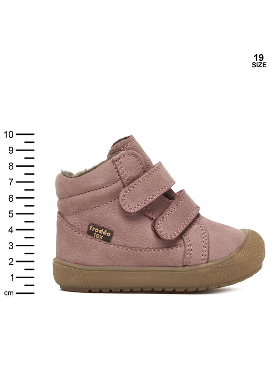 Froddo Froddo Trzewiki Olie Wool Tex G2110138-6 M Różowy