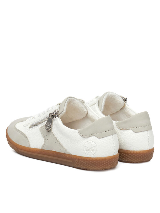 Rieker Rieker Sneakersy L9700-80 Biały