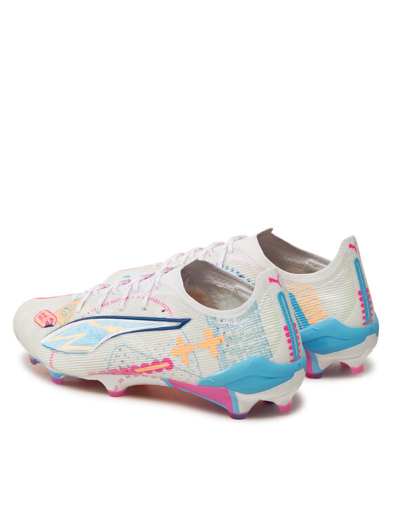 Puma Puma Buty do piłki nożnej ULTRA 5 ULTIMATE VOL. UP FG 108063 01 Biały