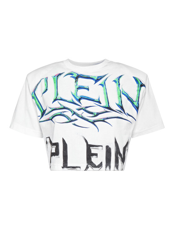 PHILIPP PLEIN PHILIPP PLEIN T-Shirt 2519 Biały Regular Fit