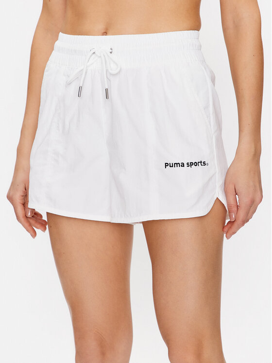 Puma Puma Spordišortsid Team 539005 Valge Relaxed Fit