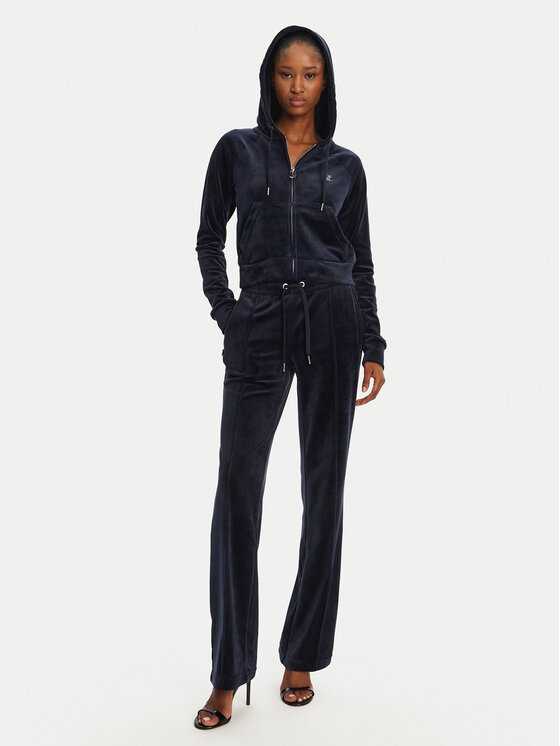 Juicy Couture Juicy Couture Bluza Madison JCWA122001 Granatowy Slim Fit