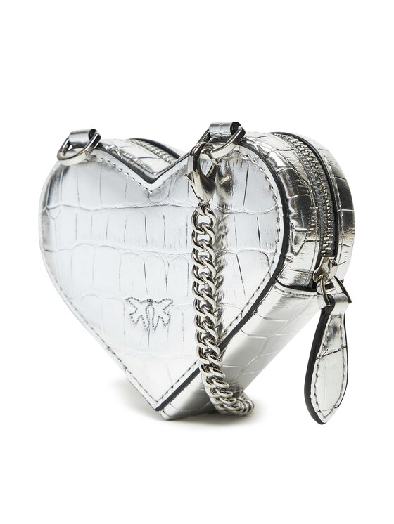 PINKO PINKO Monētu maciņš Heart Pills Holder . AI 24-25 PCPL 103835 A1W5 Sudraba