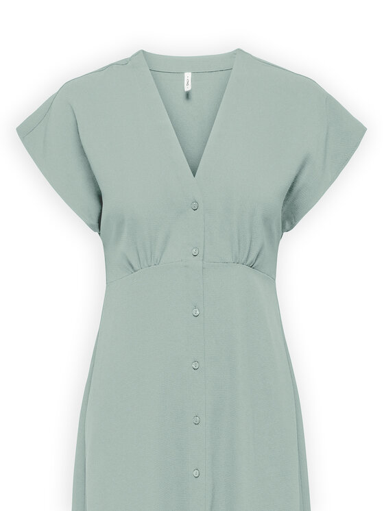 ONLY ONLY Sommerkleid Nova Mollie 15317841 Grün Regular Fit