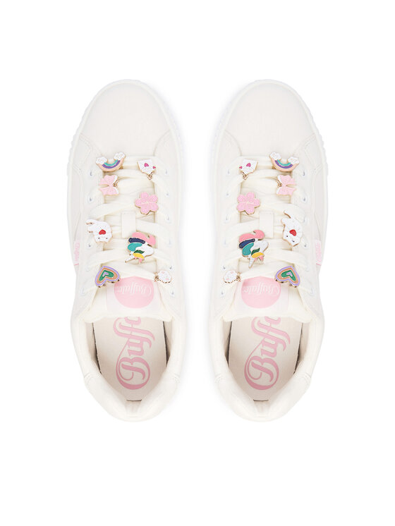 Buffalo Buffalo Sneakers Paired Charms 2.0 1636731 Alb