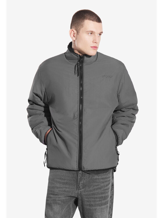 PROSTO. PROSTO. Kurtka zimowa Sherpa Reverse Czarny Regular Fit