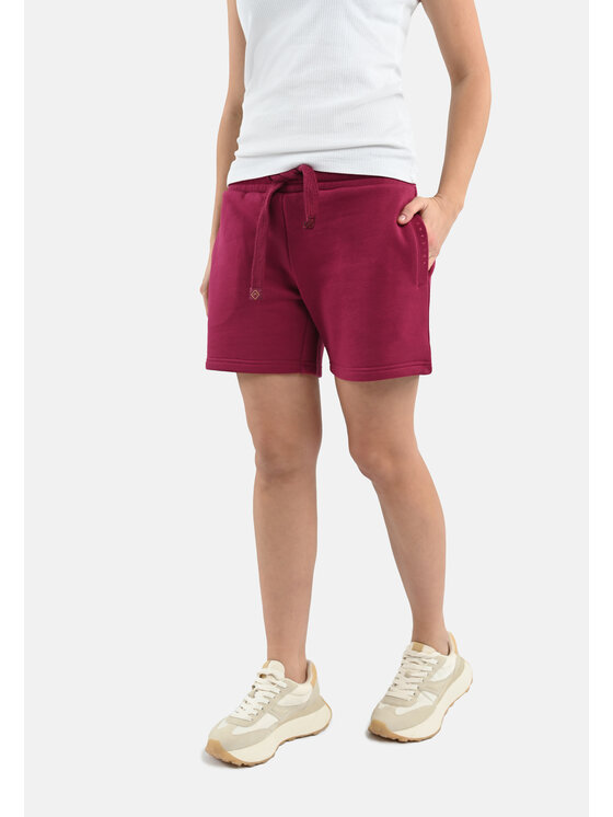 Volcano Volcano Szorty sportowe M-ESME Różowy Comfort Fit