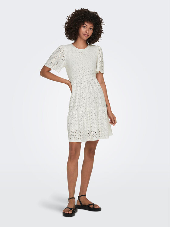 JDY JDY Ljetna haljina Carla 15254680 Bijela Regular Fit