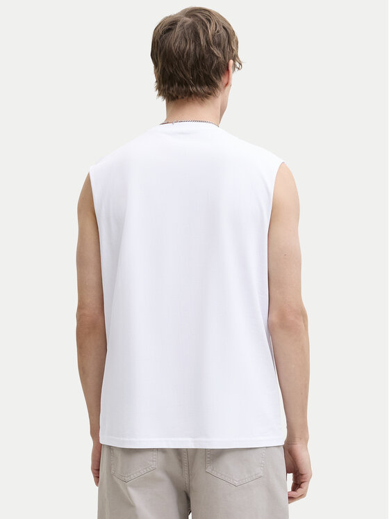 Jack & Jones Jack & Jones Tank top Soho 12288001 Bílá Relaxed Fit