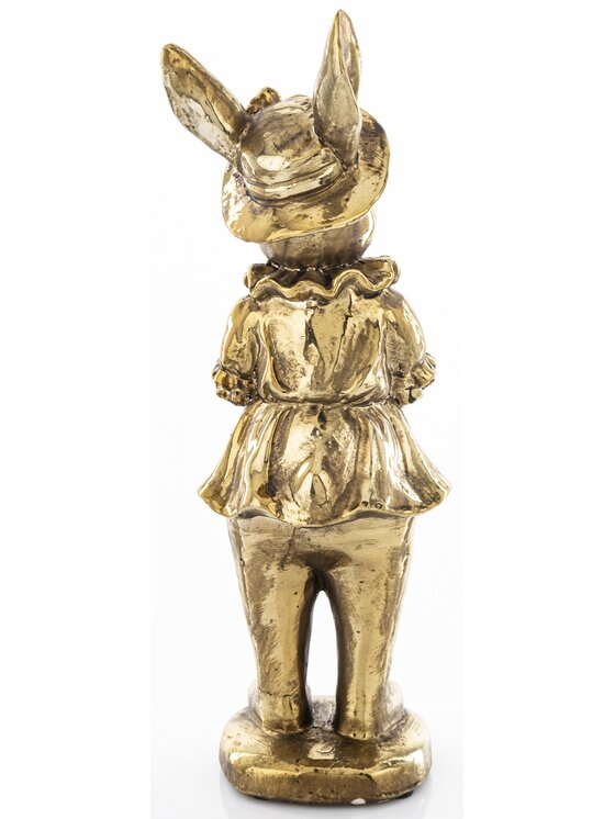 MIAhome MIAhome Figurka króliczka MALJUNA-3 złota Złoty