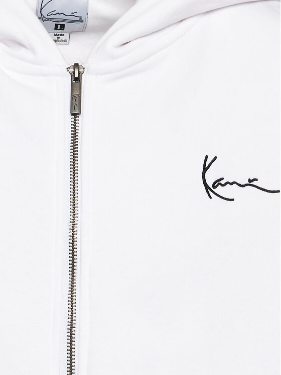 Mens Hoodies Karl Kani Signature Hoodie White Kani Signature Karl