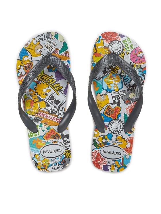 Damskie Japonki Havaianas, Rozmiar 43/44, Szare, 41378895233