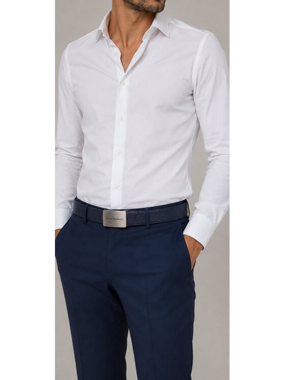 Emporio Armani Emporio Armani Pasek Y4S563-Y737E Niebieski