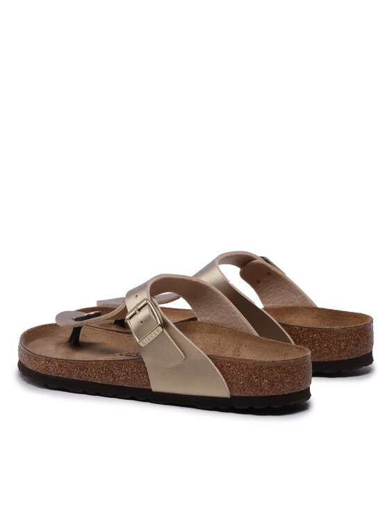 Birkenstock Birkenstock Japonki Gizeh Bs 1016108 Złoty