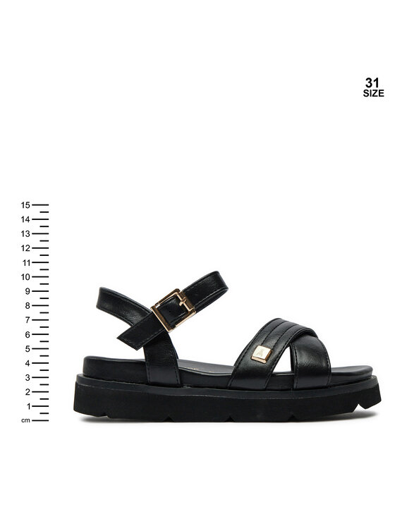 Patrizia Pepe Patrizia Pepe Sandali PJ296.31 M Črna
