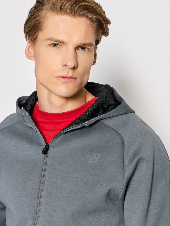 New Balance New Balance Суитшърт MJ21178 Сив Athletic Fit