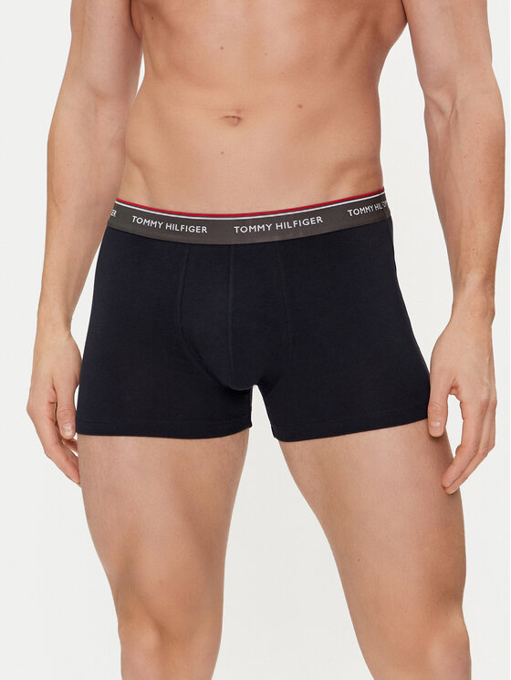 Tommy Hilfiger Tommy Hilfiger Set od 3 para bokserica UM0UM01642 Tamnoplava