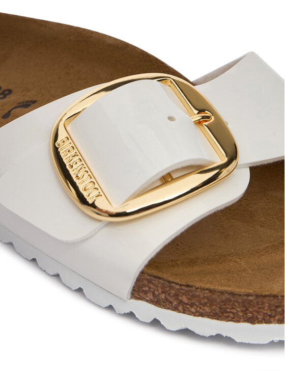 Birkenstock Birkenstock Šlepetės Madrid Big Buckle 1019814 Balta
