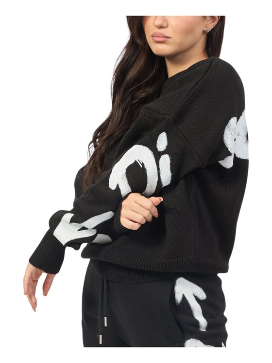 DISCLAIMER DISCLAIMER Felpa 24ids54651 Nero Regular Fit