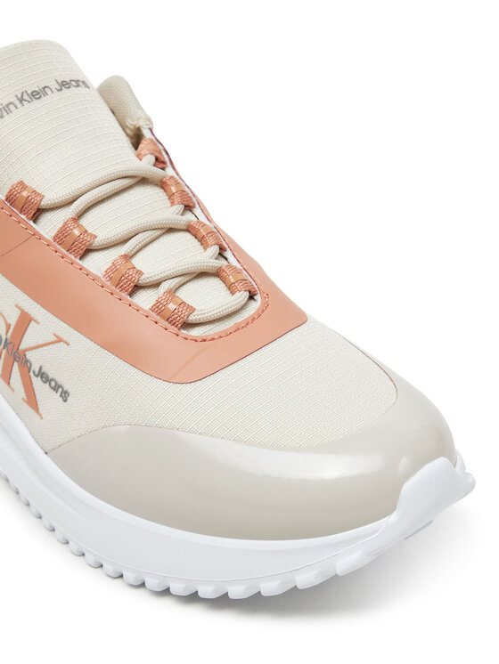 Calvin Klein Jeans Calvin Klein Jeans Tenisice Eva Runner Low Lace Mix Ml Wn YW0YW01442 Écru