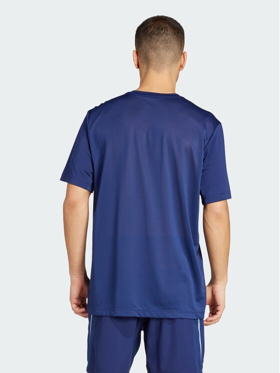 adidas adidas Koszulka techniczna Tech Apparel Tee Błękitny Regular Fit
